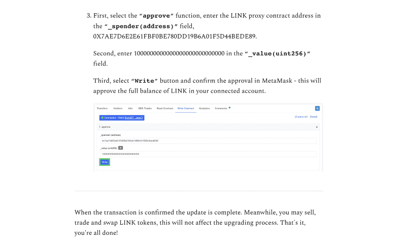 A screenshot of the action they want the user to perform