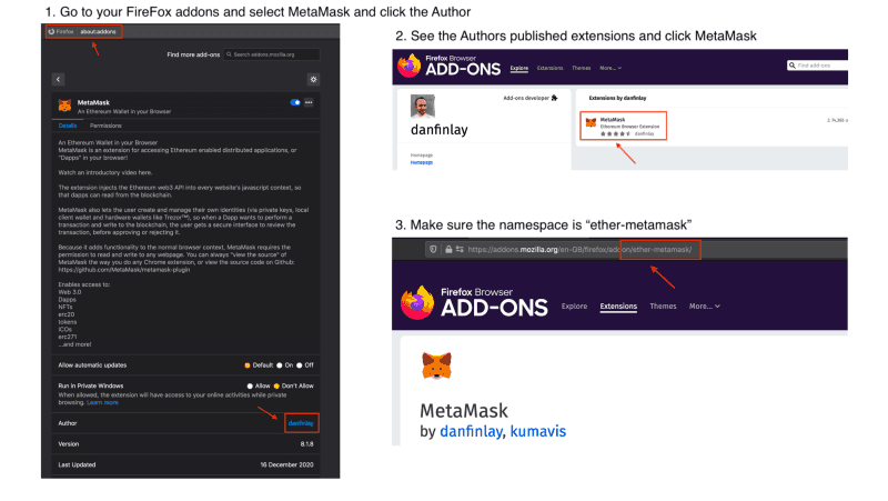 Because FireFox does not have static extension ids by default, this is a way to ensure you have the correct namespace