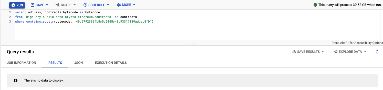 No Contracts deployed with the address in the bytecode No contracts deployed with the address in the bytecode